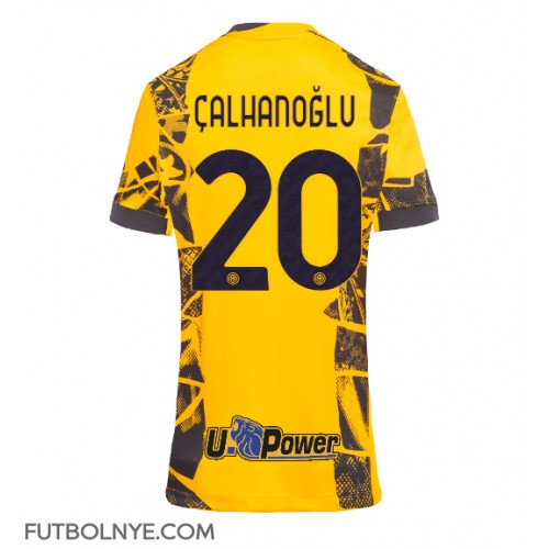 Camiseta Inter Milan Hakan Calhanoglu #20 Tercera Equipación para mujer 2024-25 manga corta